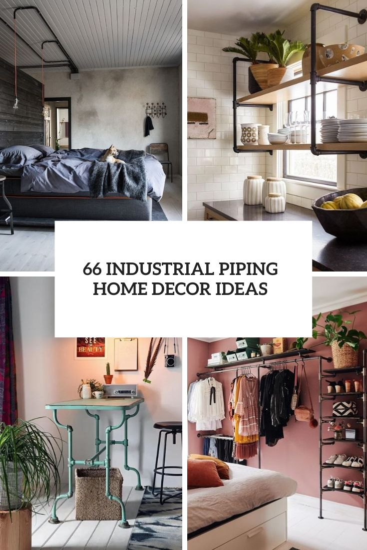 Industrial Piping Decor Ideas - DigsDigs