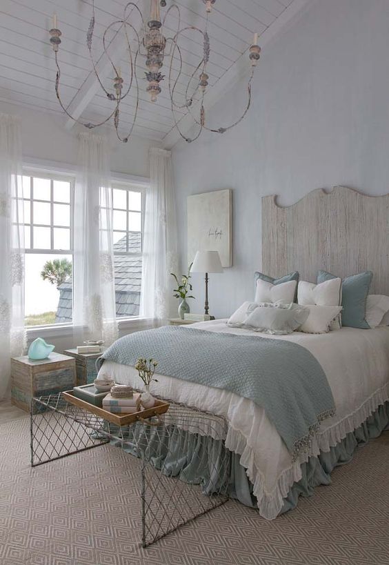 Shabby Chic Bedroom Ideas Blue