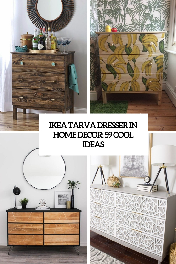 Ikea Tarva Dresser In Home Decor 59 Cool Ideas Digsdigs
