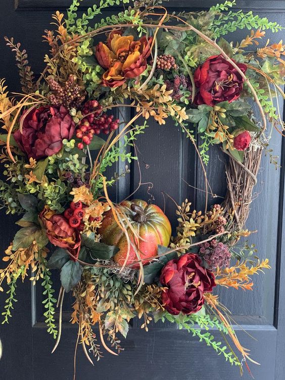 56 Faux Flower Fall Arrangements For Indoors And Outdoors - DigsDigs