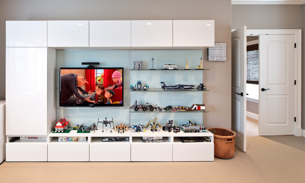 tv unit with toy storage