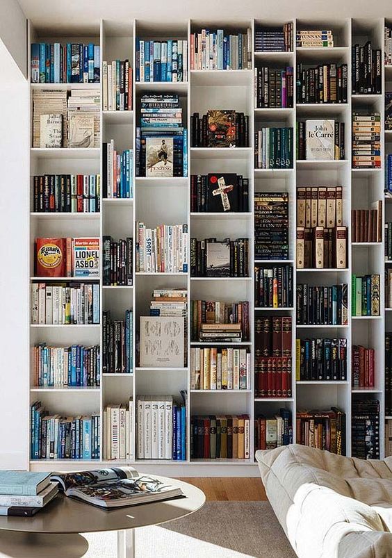 ultra modern home library