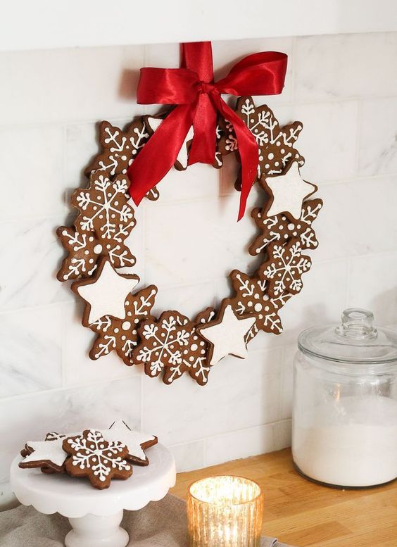 55 Delicious Gingerbread Christmas Home Decorations - DigsDigs