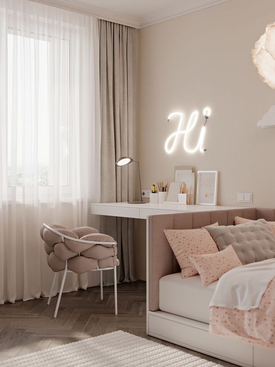 Featured image of post Modern Pink And Grey Bedroom Decor