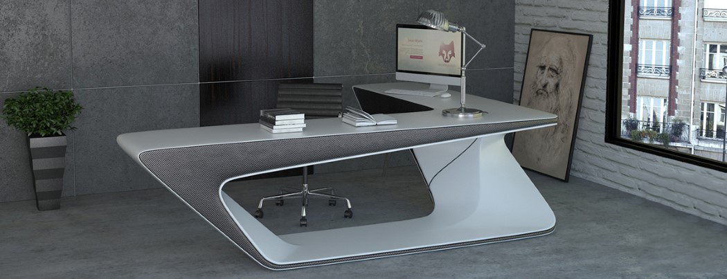 Futuristic L Shaped Desk For Modern Workspaces Digsdigs