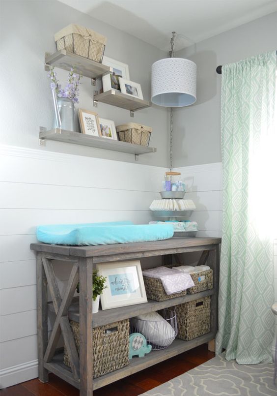 above changing table storage
