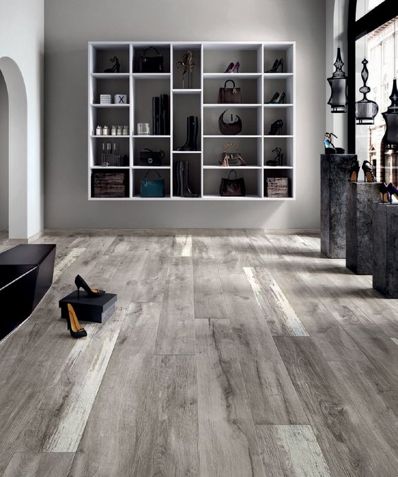 32 Grey Floor Design Ideas That Fit Any Room - DigsDigs