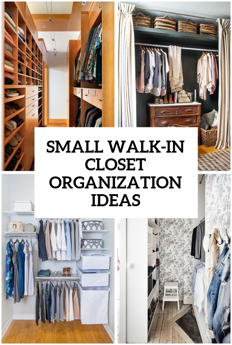 Small Walk in Closet Organization Ideas