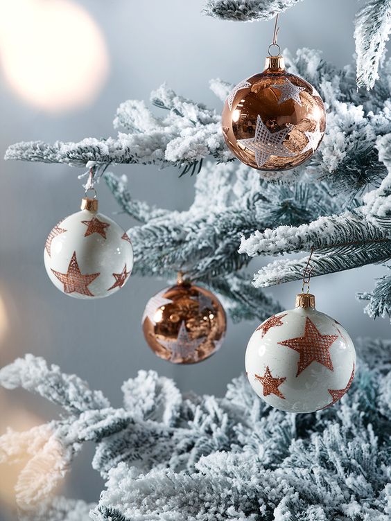 ivory christmas ball ornaments