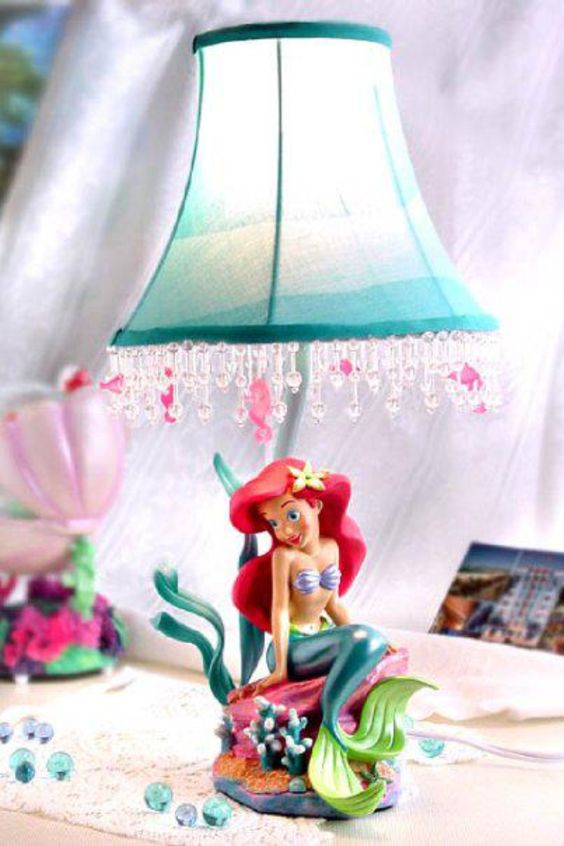 childrens mermaid lamp