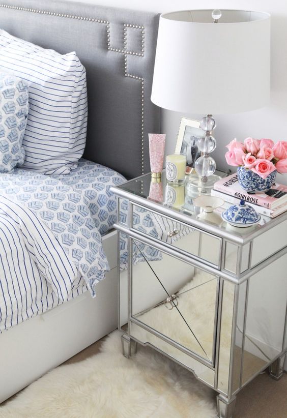 girly bedside table