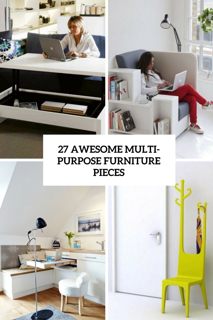 27 Awesome Multi-Purpose Furniture Pieces - DigsDigs