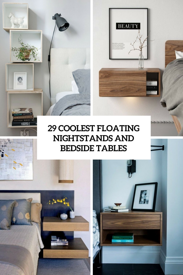 29 Coolest Floating Nightstands And Bedside Tables DigsDigs