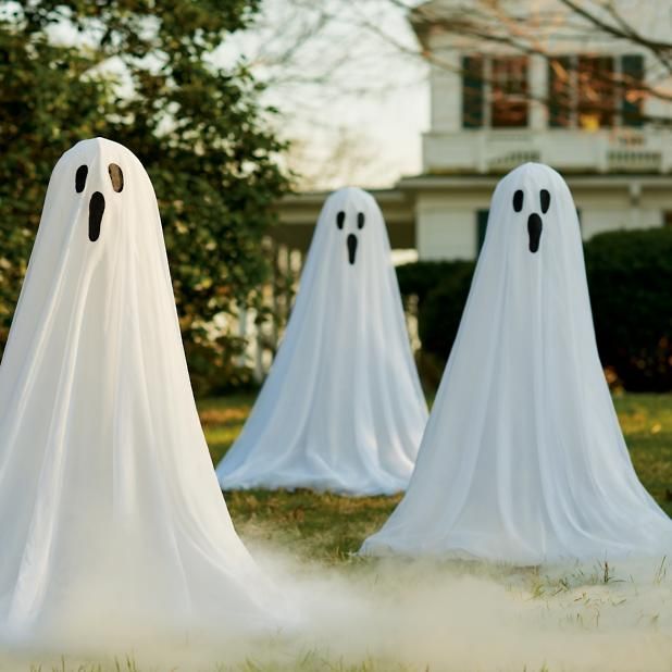 DIY Standing Ghosts