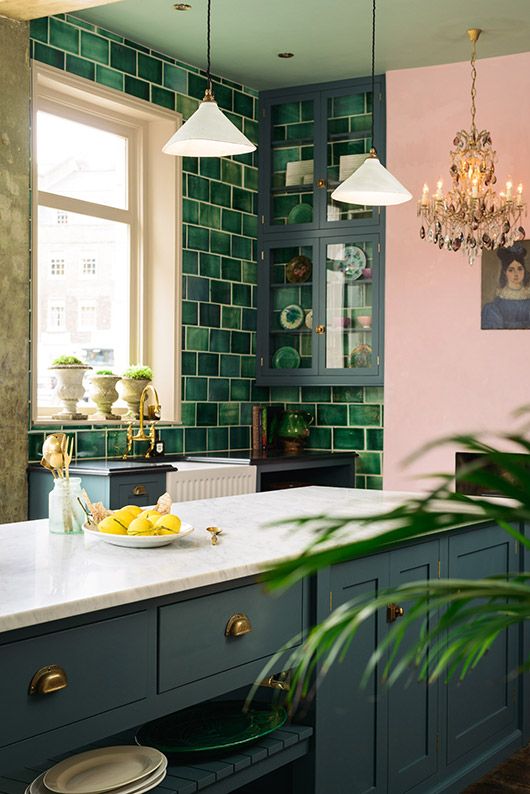 30 Green  Kitchen  Decor  Ideas That Inspire DigsDigs