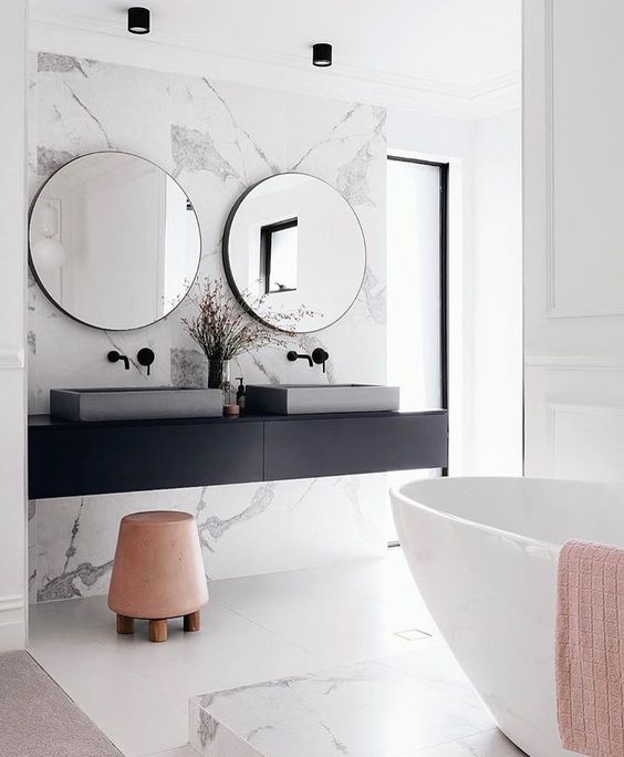 30 Chic And Inviting Modern Bathroom Decor Ideas