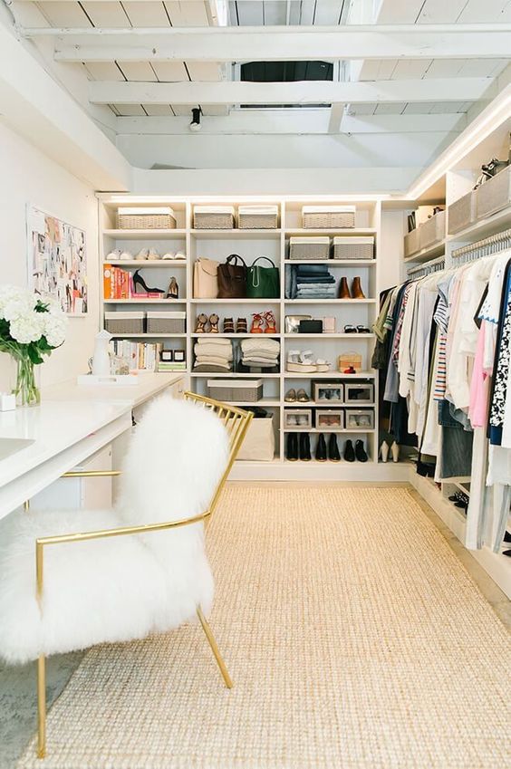 25 Creative Spaces In Your Home To Place A Closet - DigsDigs
