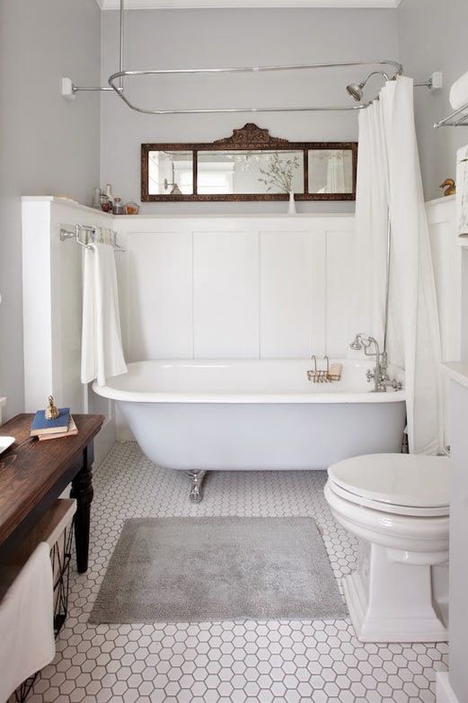 Wainscoting In Bathrooms: 25 Stylish Ideas - DigsDigs