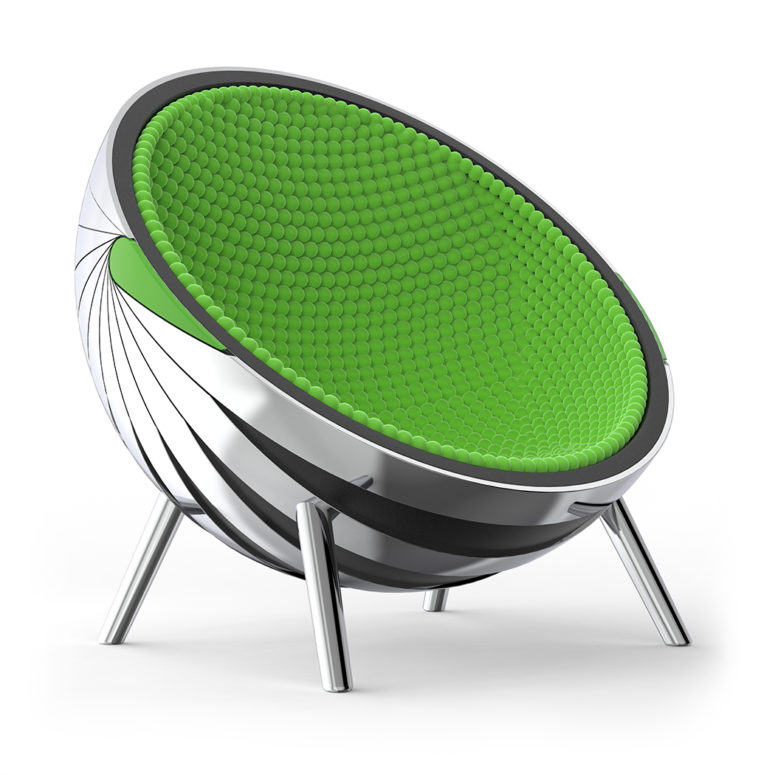 Futuristic Galaktika Chair With An Ultra Modern Design Digsdigs