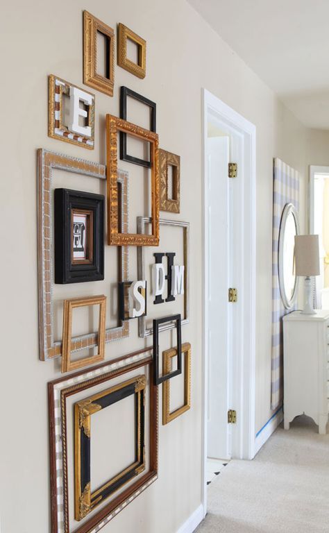 Creative Ways to Decorate with Empty Picture Frames