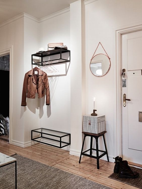 25 Wall-Mounted And Ceiling Coat Racks And Hooks - DigsDigs