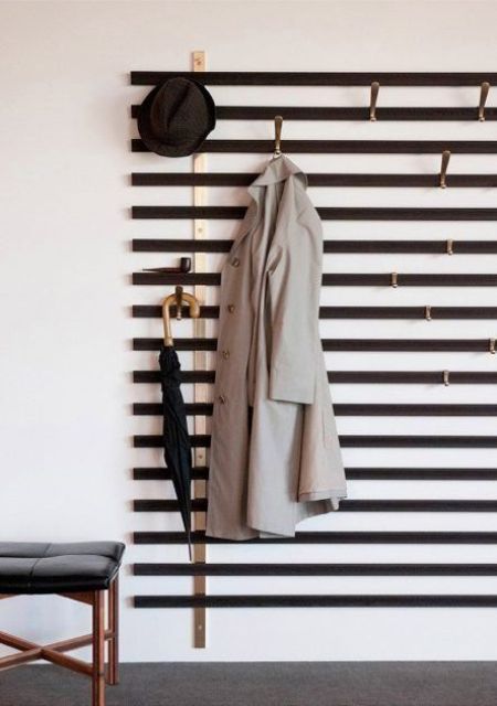 25 Wall-Mounted And Ceiling Coat Racks 