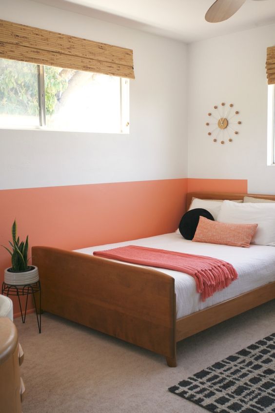 25 Edgy Color Blocking Ideas For Bedrooms - DigsDigs