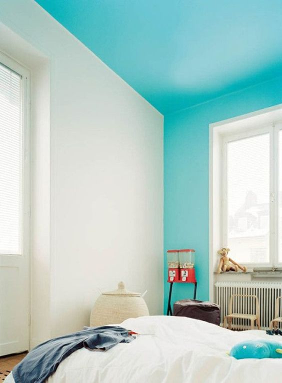 25 Edgy Color Blocking Ideas For Bedrooms - DigsDigs