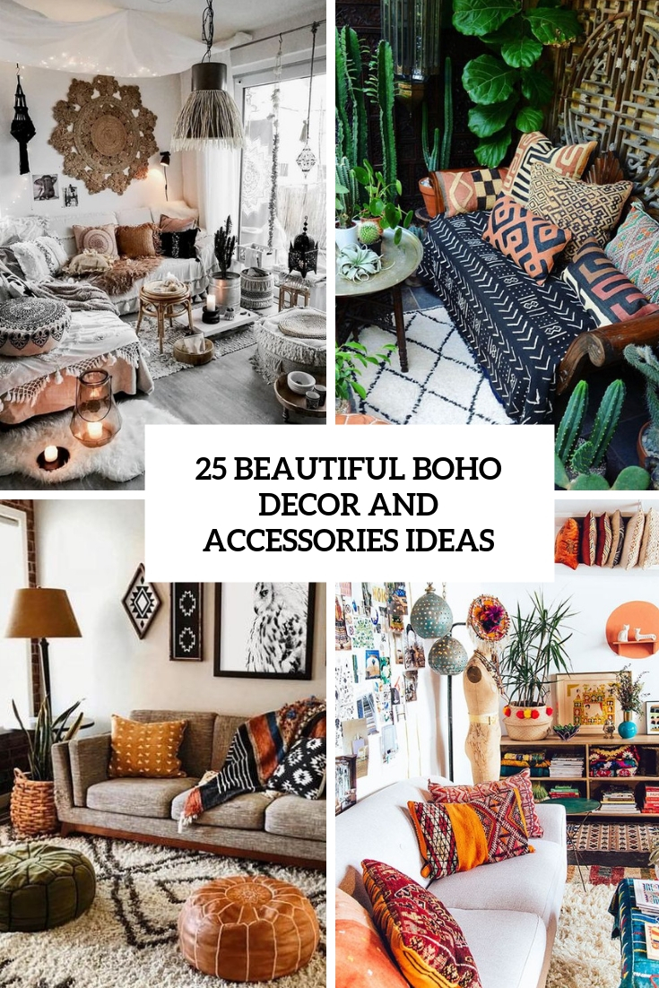 25 Beautiful Boho Decor And Accessories Ideas - DigsDigs
