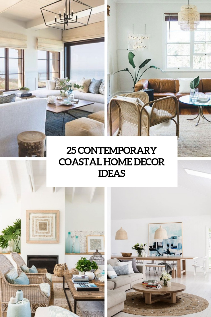 25 Contemporary Coastal Home Decor Ideas - DigsDigs