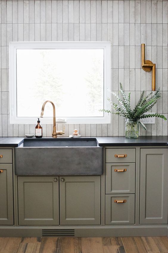 93 Edgy And Bold Skinny Tile Backsplashes Digsdigs