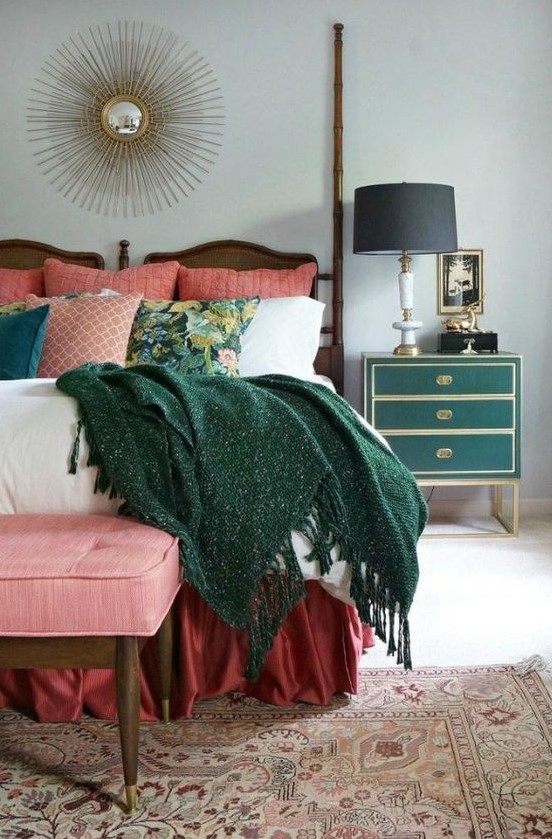 126 Bold Eclectic Bedroom Décor Ideas - DigsDigs