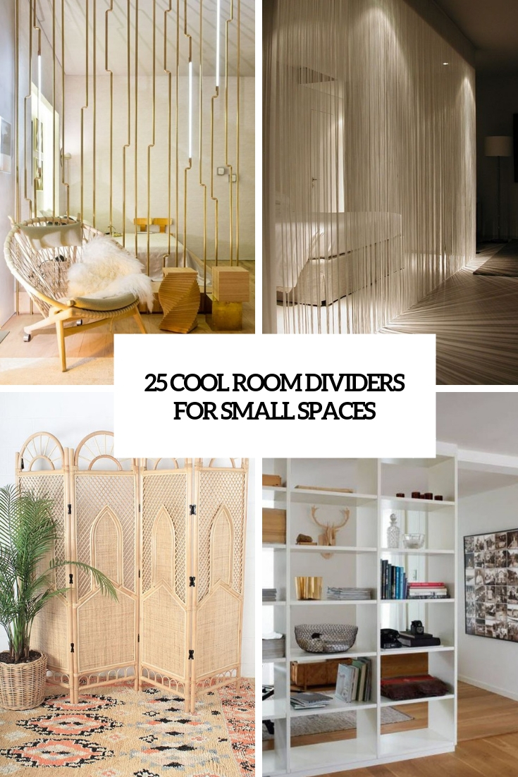 25 Cool Room Dividers For Small Spaces - DigsDigs
