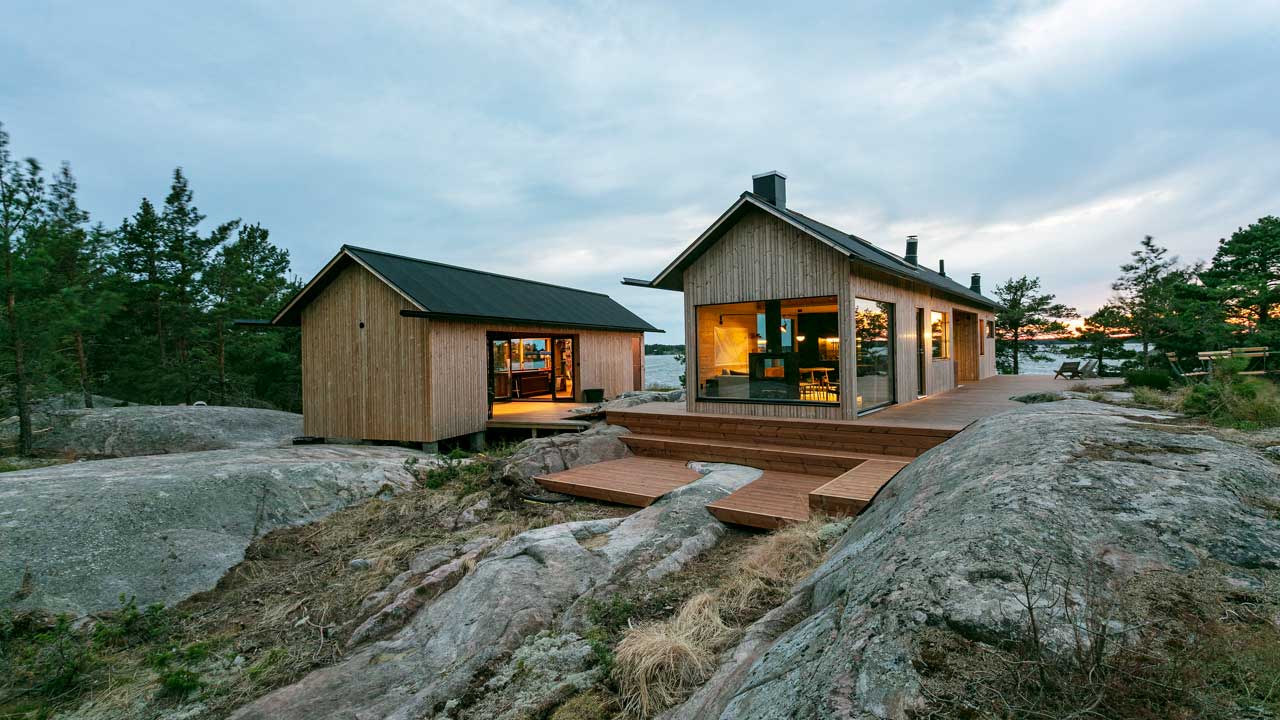 O Self Sustaining Cabin In The Finnish Archipelago