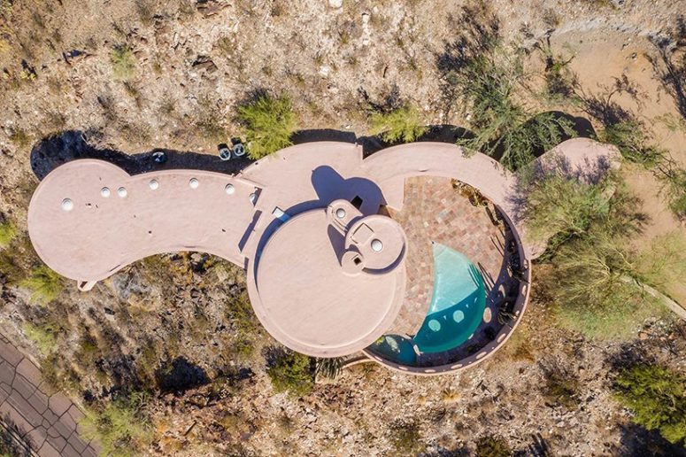 Circular Sun House By Frank Lloyd Wright DigsDigs