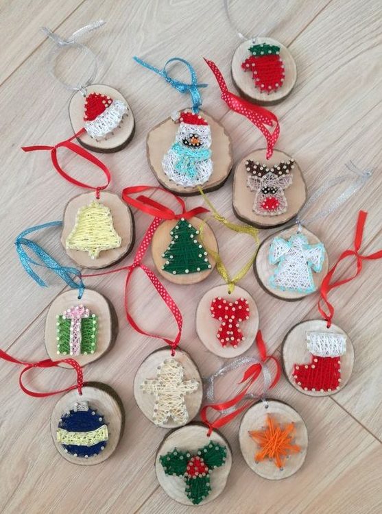 80 Rustic Christmas Ornament Ideas To Try - DigsDigs