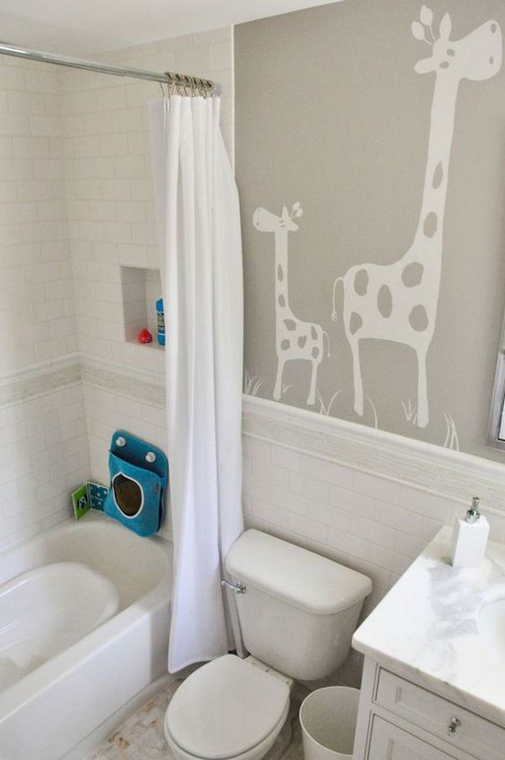 25 Cheerful Kid Bathroom Decor Ideas Digsdigs