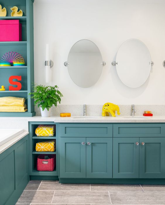 25 Cheerful Kid Bathroom Decor Ideas Digsdigs