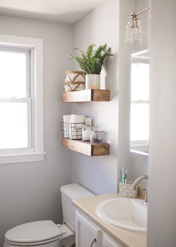Bathroom Shelf Designs And Ideas That Support Openness And Stylish