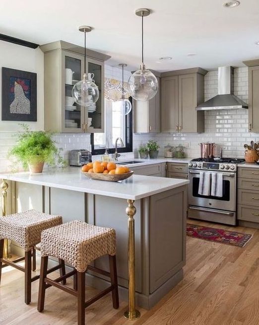 43 Comfy U-Shaped Kitchens With Pros And Cons - DigsDigs