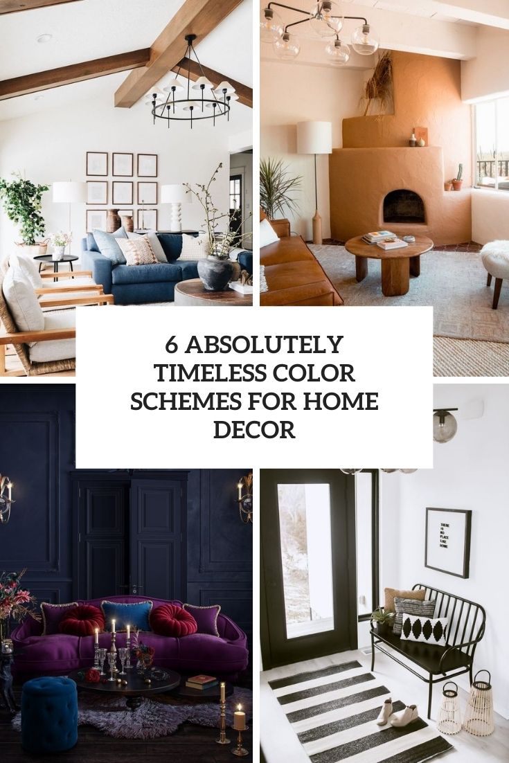 6 Absolutely Timeless Color Schemes For Home Decor - DigsDigs
