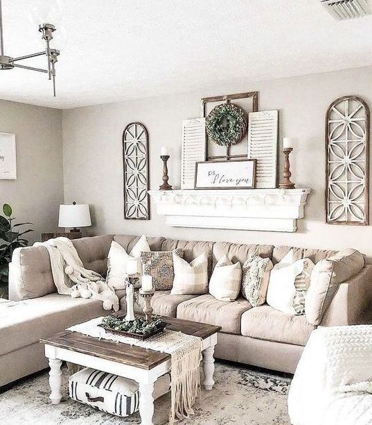 30 Cozy Modern Country Living Room Decor Ideas DigsDigs