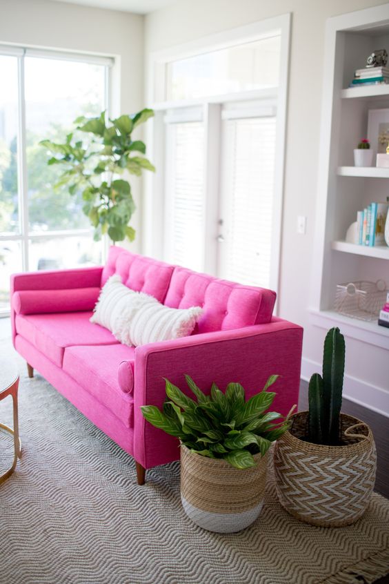 30 Hot Pink Home Decor Ideas That Surprise - DigsDigs