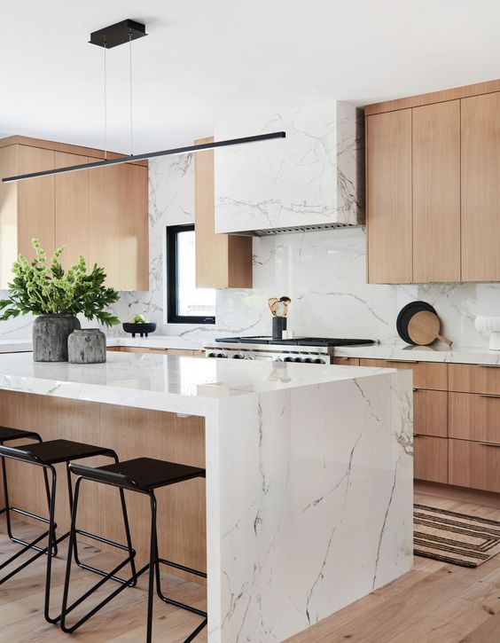 43 Gorgeous Contemporary Kitchen Decor Ideas - DigsDigs