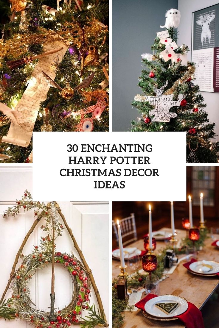 Magical Harry Potter Christmas Tree