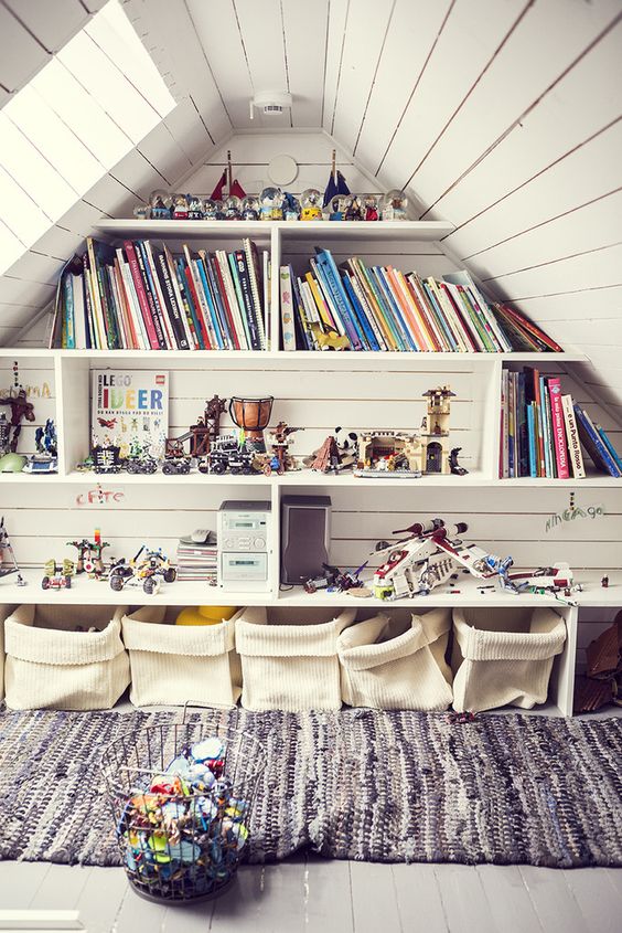 85 Genius Attic Storage Ideas For Your Home - DigsDigs