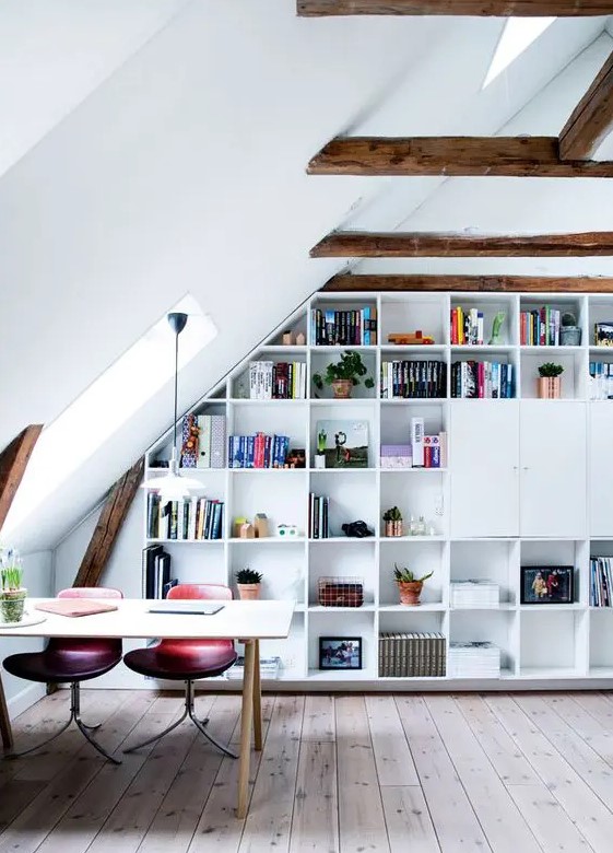 85 Genius Attic Storage Ideas For Your Home - DigsDigs