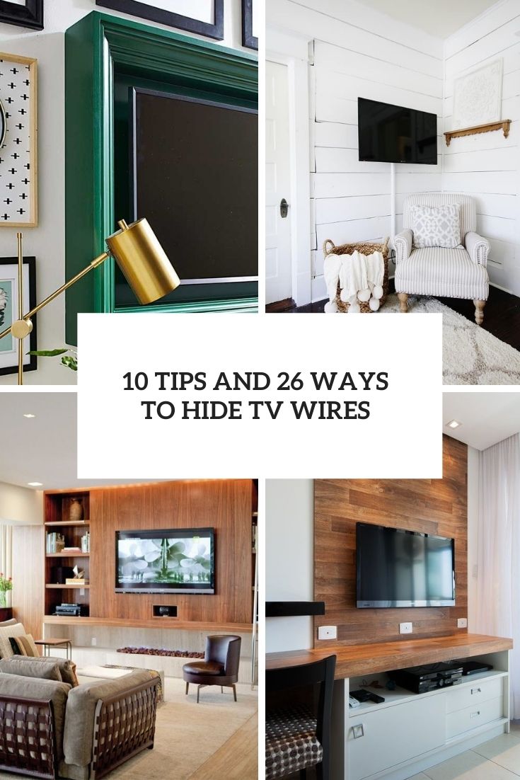 10 Smart Ways to Hide Cords and Wires All Over the House