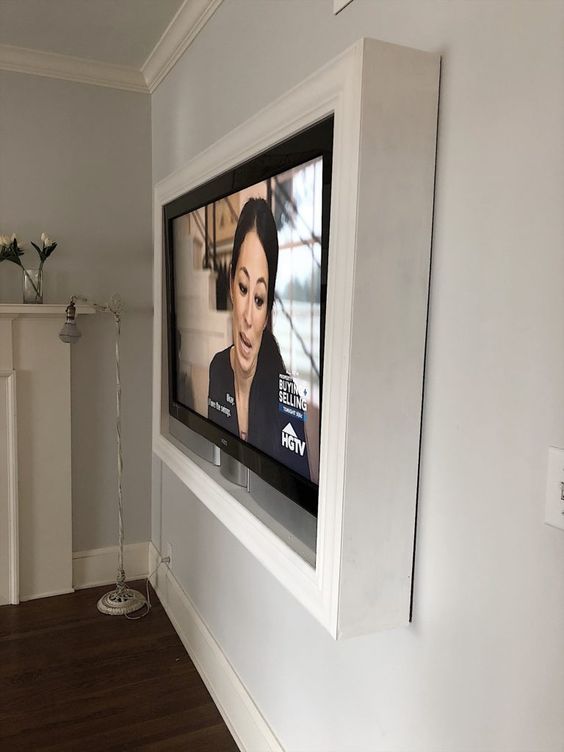 How to Hide Cords on a Wall-Mounted TV Without Drilling