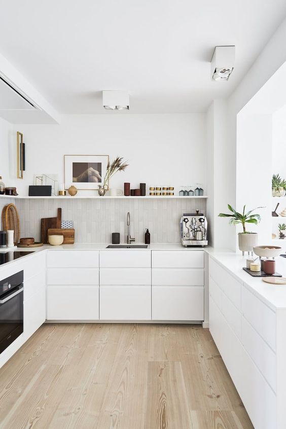 55 Edgy No Hardware Kitchen Cabinet Ideas - Shelterness